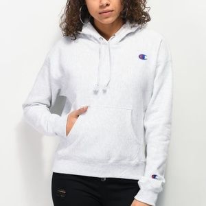 Champion Reverse Weave Hoodie (Silver Gray)